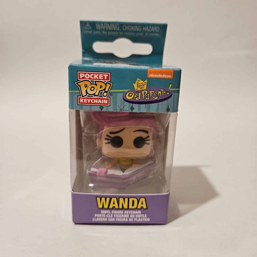 Funko Pocket Pop Keychain Fairly OddParents Wanda Vinyl Figure Nickelodeon NEW - Picture 1 of 6